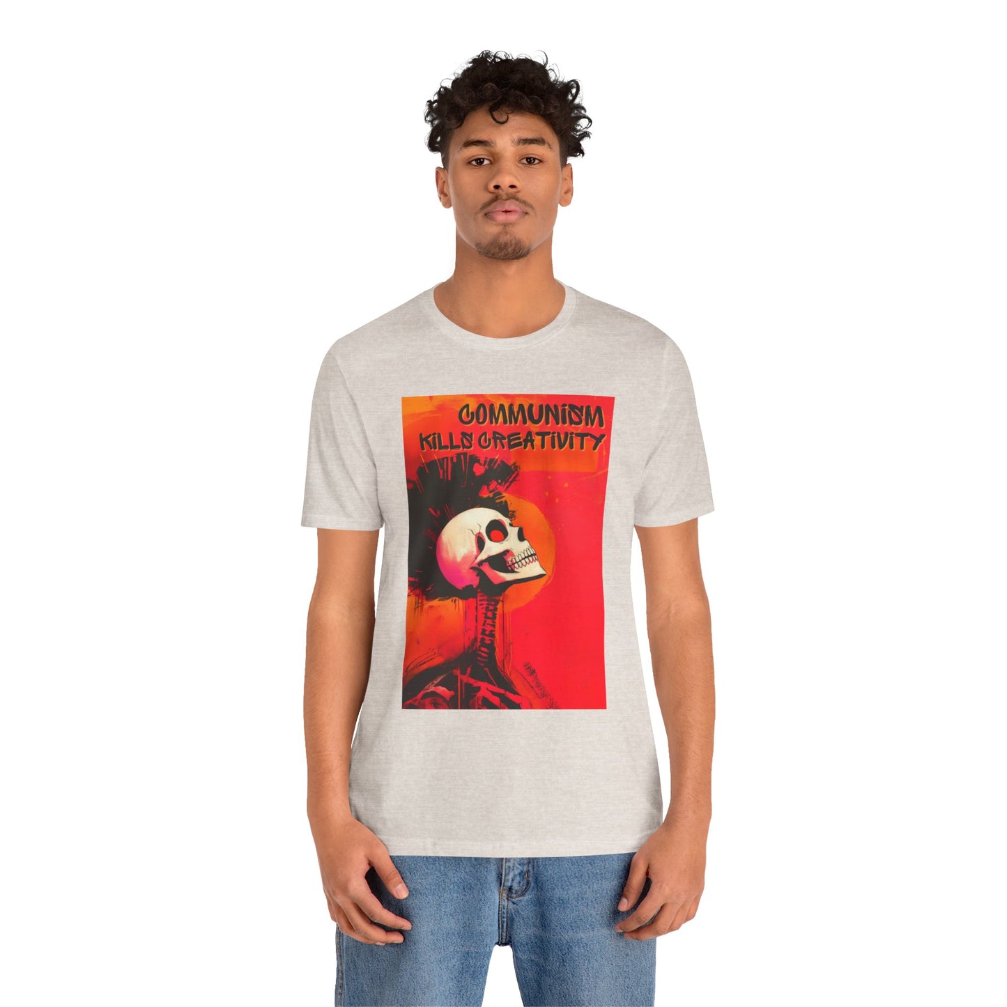 Communism Kills Creativity Unisex Jersey Short Sleeve Tee