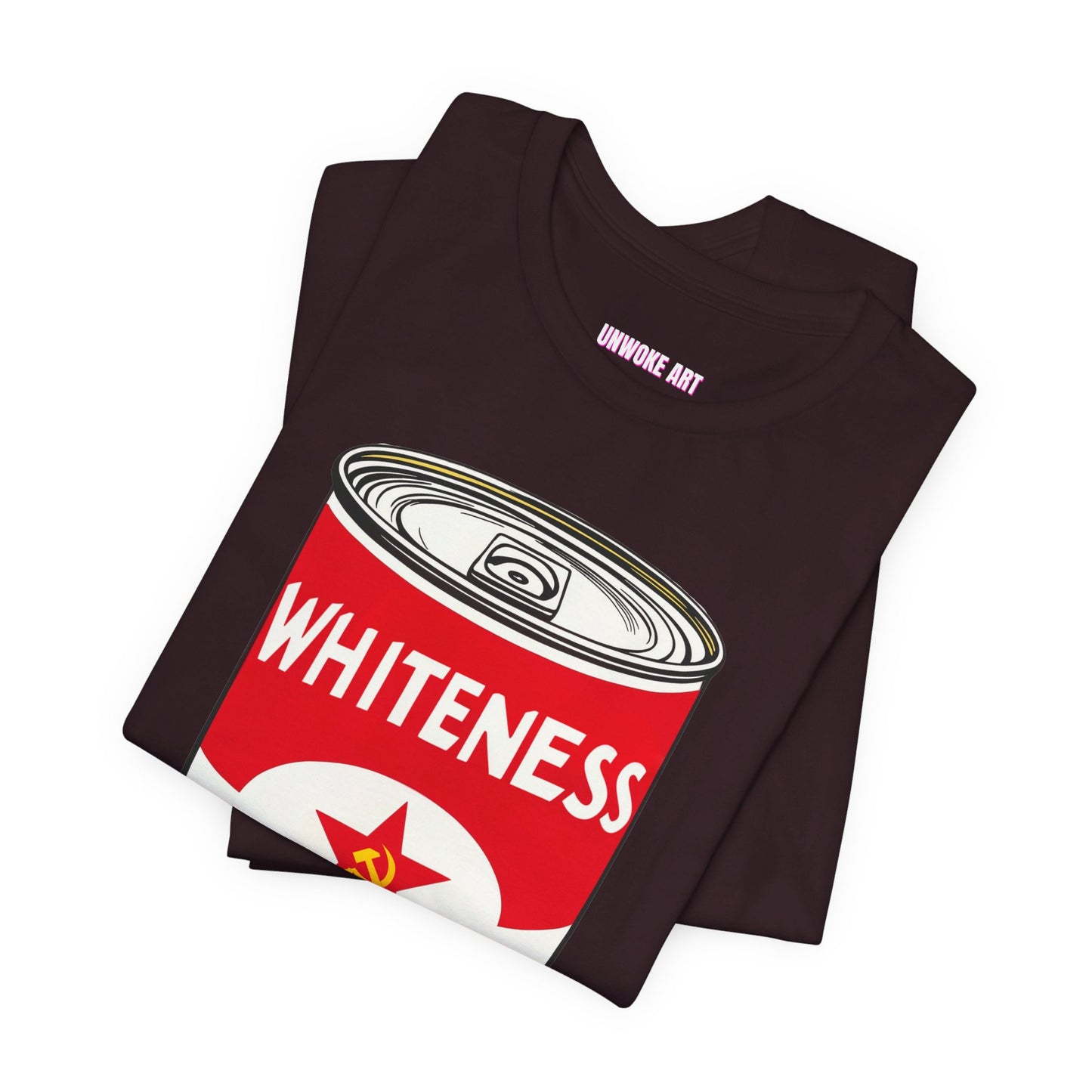 Whiteness Means Capitalism Soup Can Unisex Jersey Short Sleeve Tee