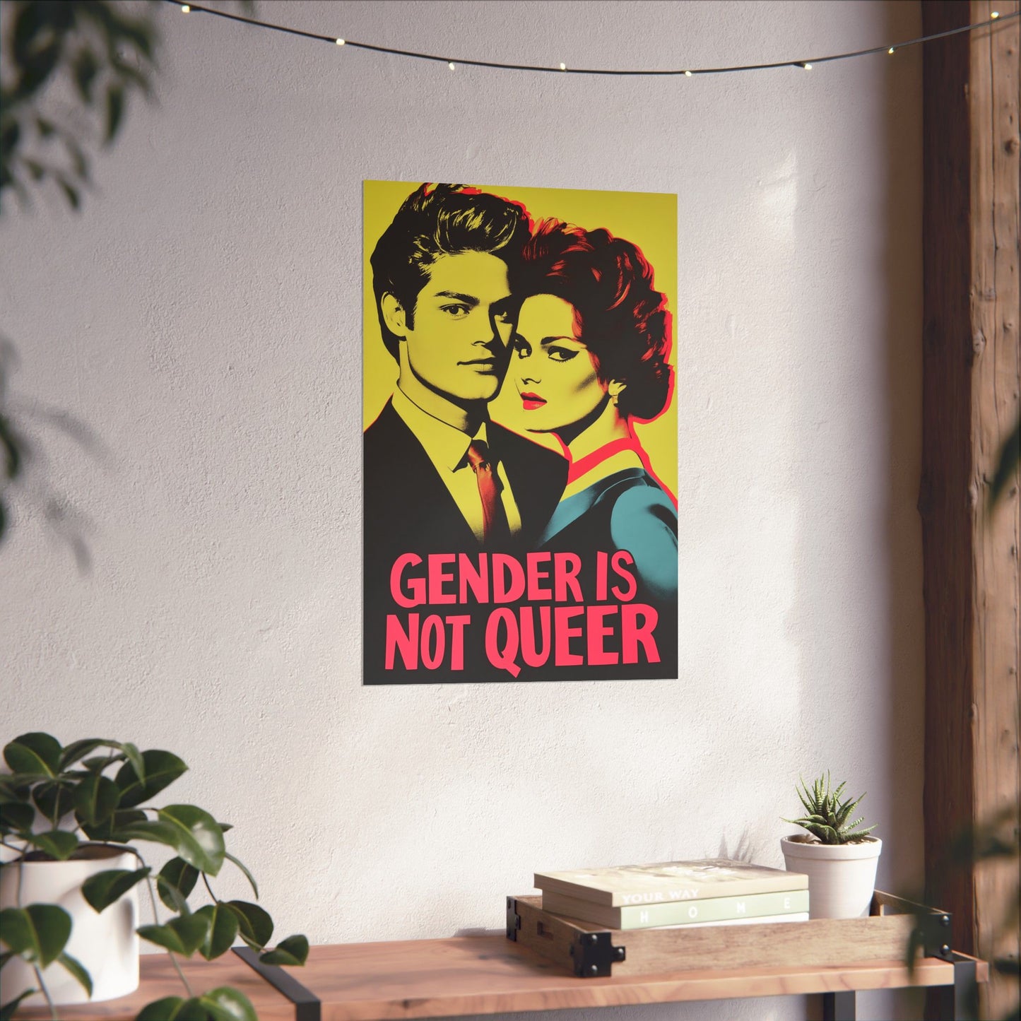 Gender is Not Queer Matte Vertical Posters