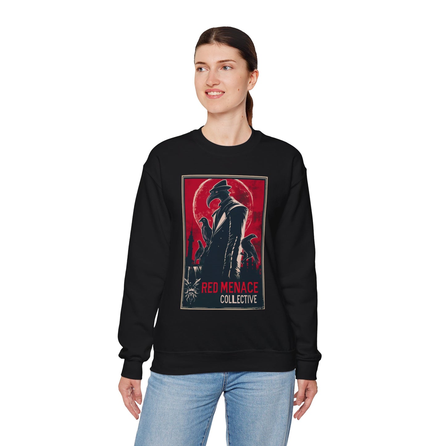 Red Menace Propaganda Unisex Heavy Blend™ Crewneck Sweatshirt