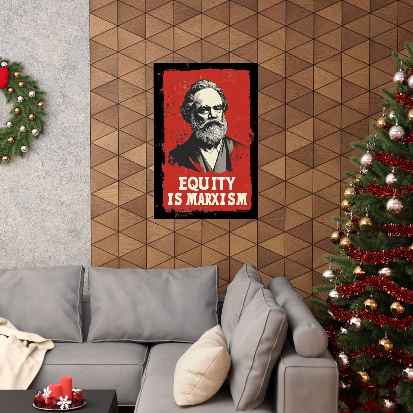 Equity Is Marxism Matte Vertical Posters