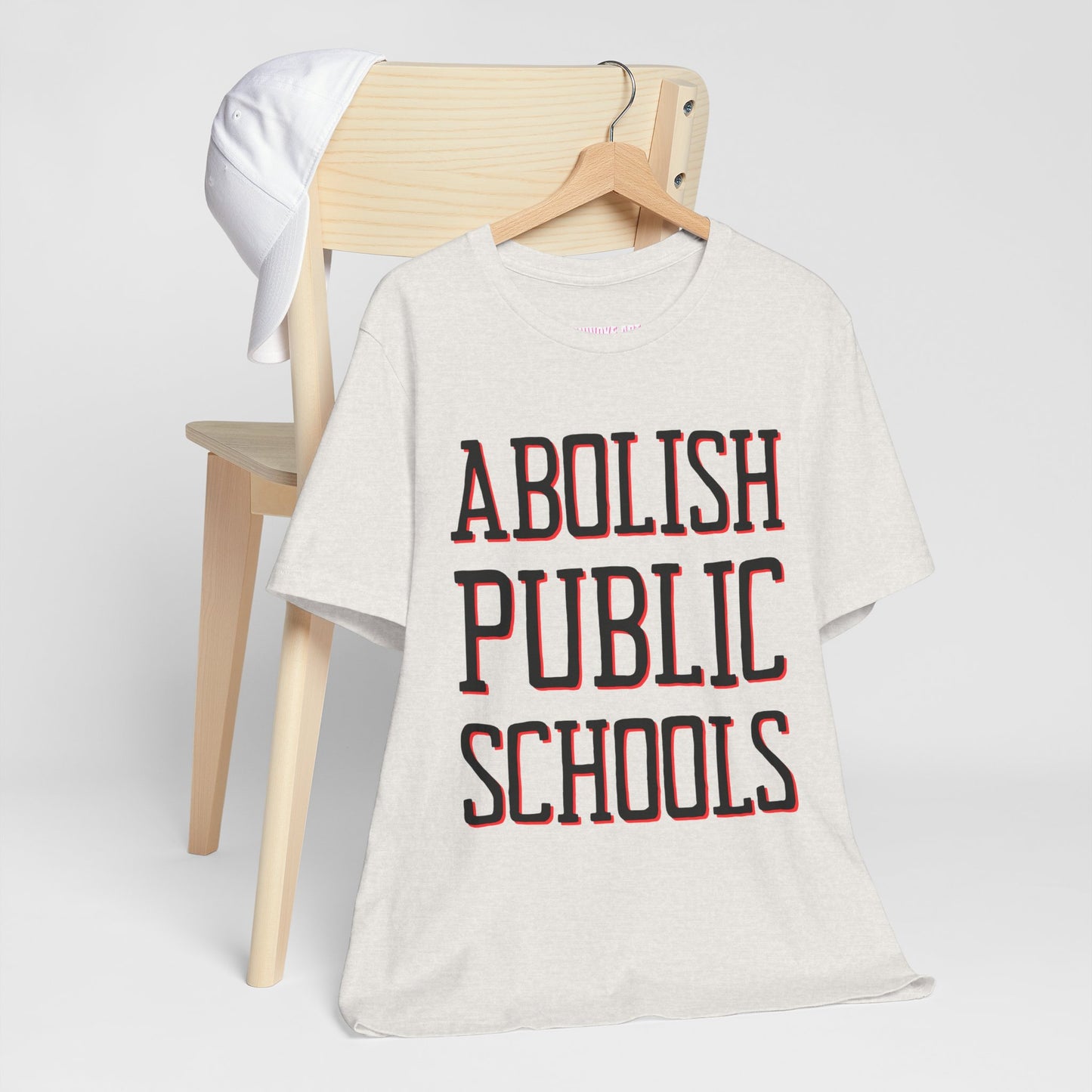 LIMITED EDITION: Abolish Public Schools Unisex Jersey Short Sleeve Tee