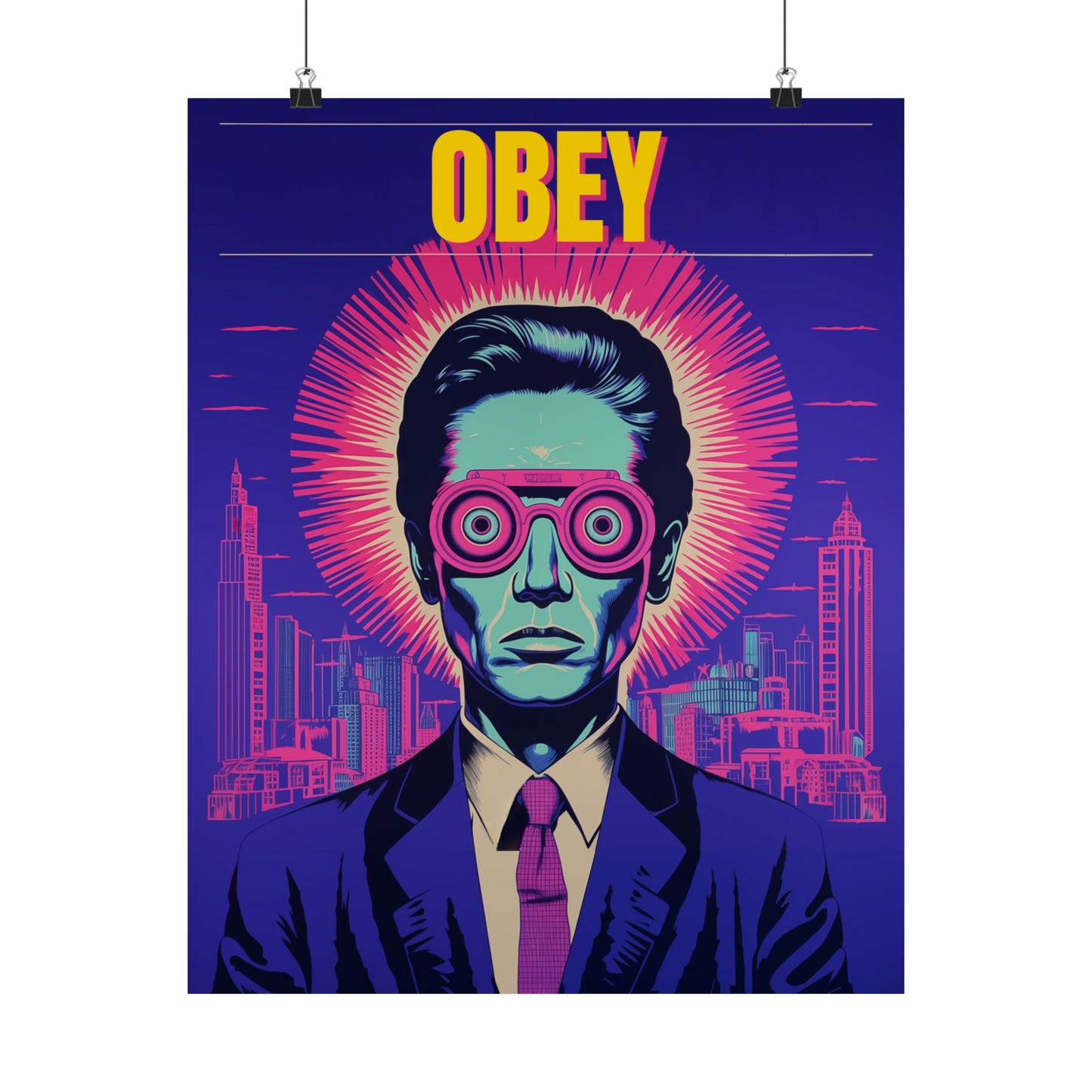 OBEY Matte Vertical Posters