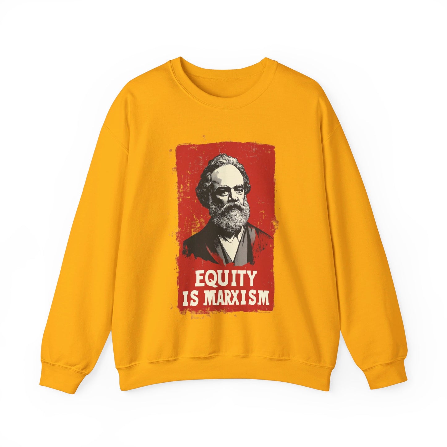 Equity Is Marxism Unisex Heavy Blend™ Crewneck Sweatshirt