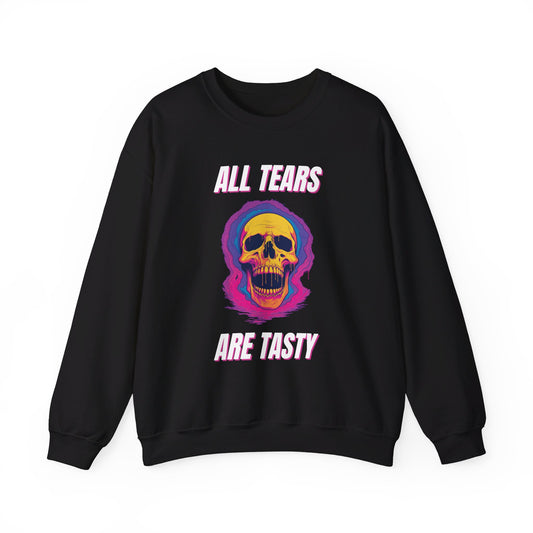 All Tears Are Tasty Unisex Heavy Blend™ Crewneck Sweatshirt