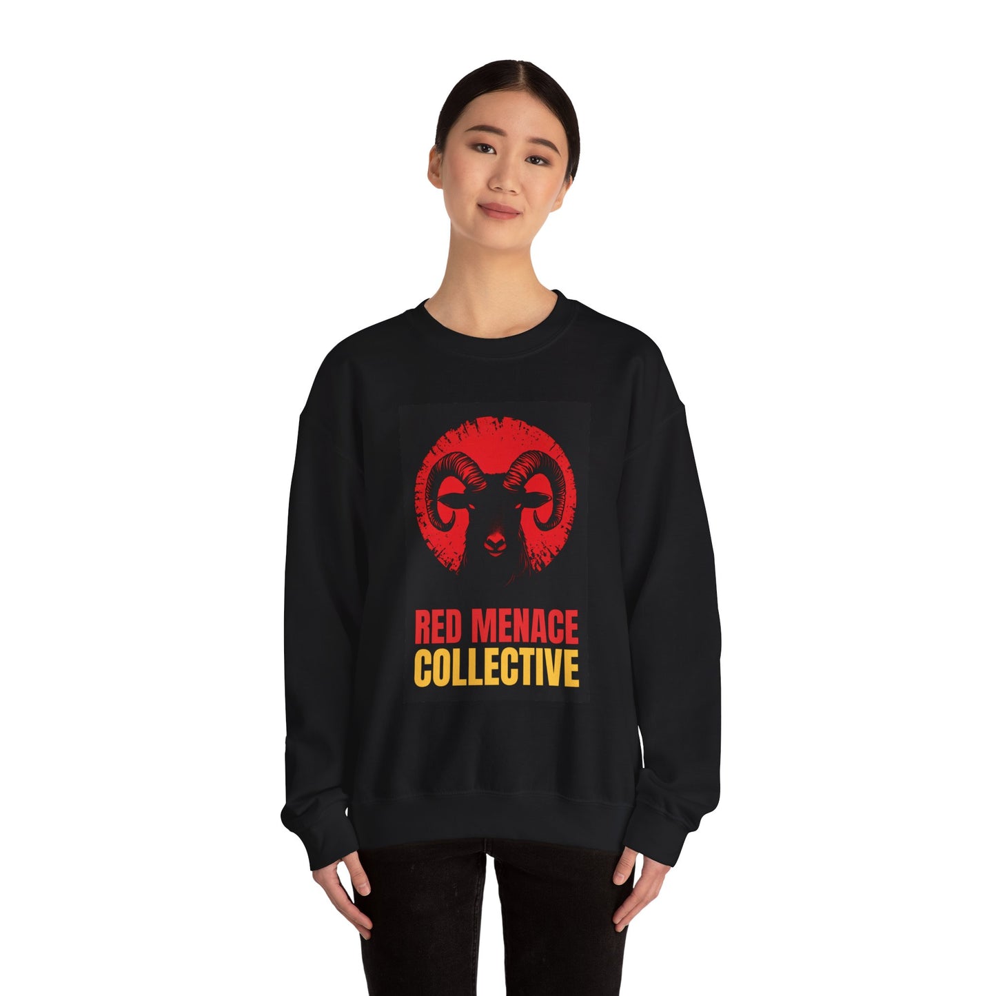 Red Menace Collective - Ram Unisex Heavy Blend™ Crewneck Sweatshirt