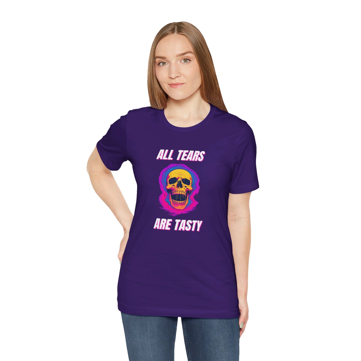 All Tears Are Tasty Unisex Jersey Short Sleeve Tee