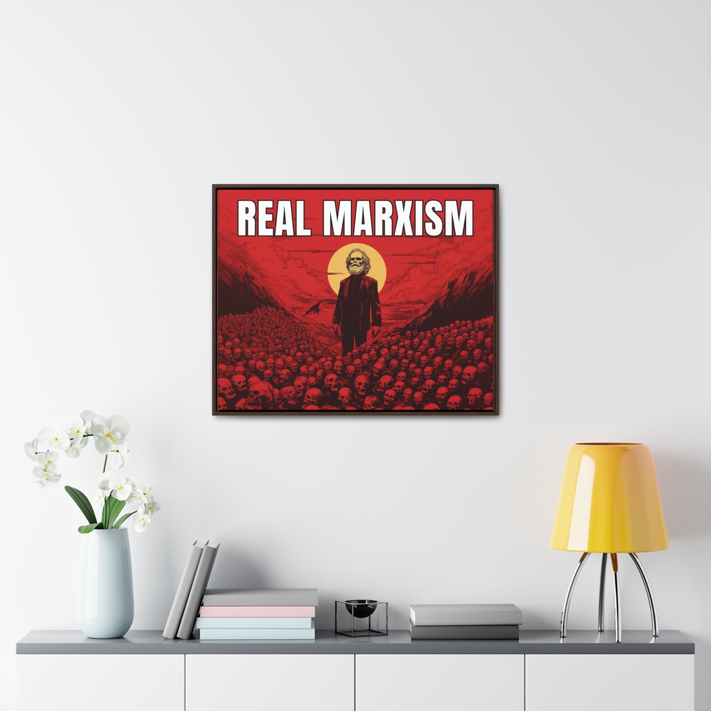 Real Marxism Gallery Canvas Wraps, Horizontal Frame