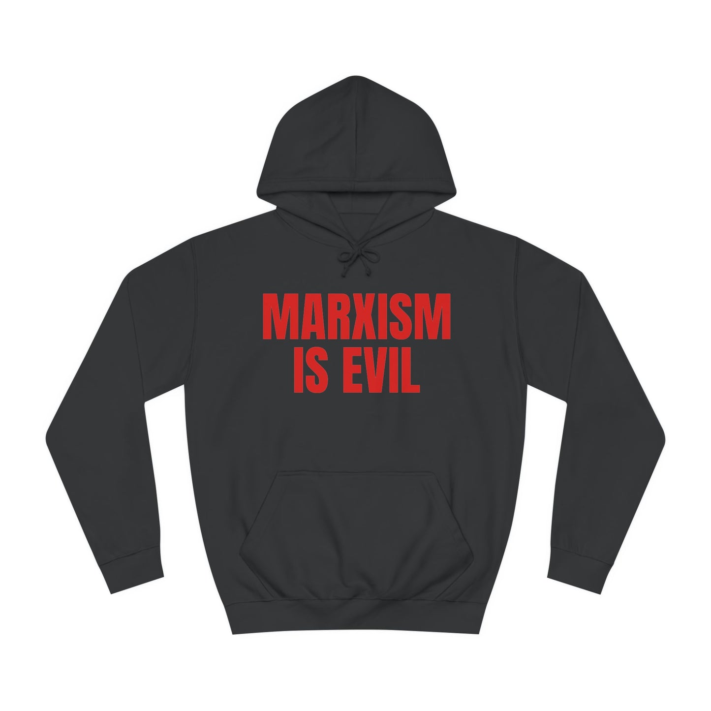 Marxism Is Evil (Red) Unisex College Hoodie