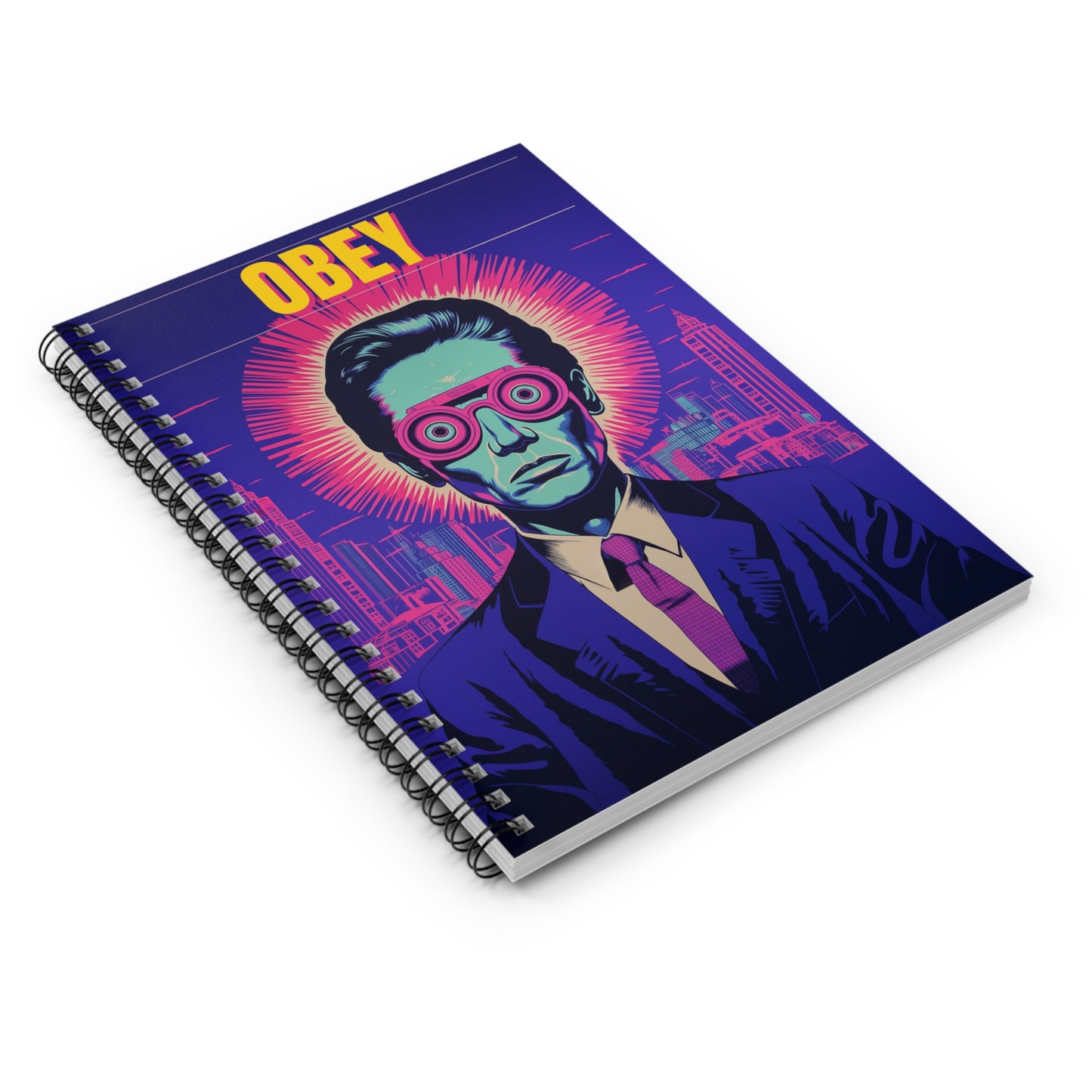 OBEY Spiral Notebook - Ruled Line