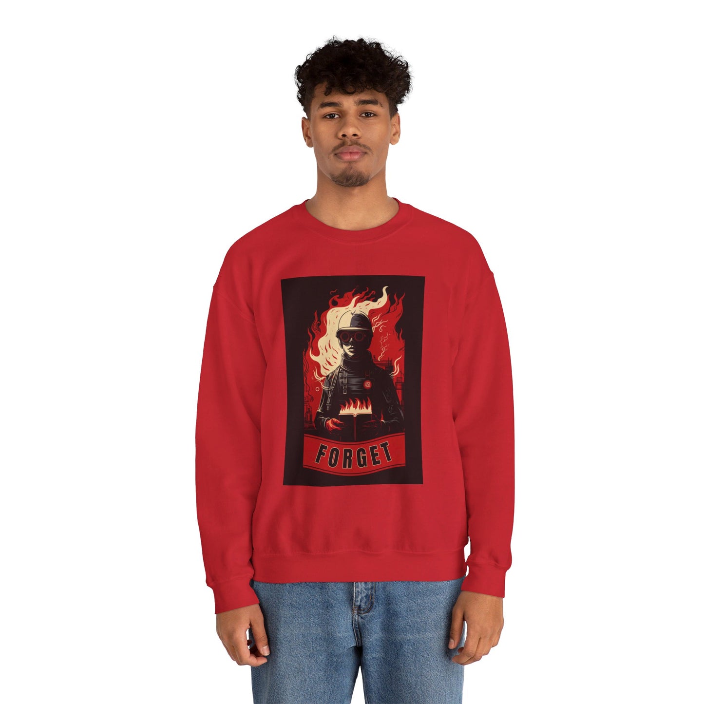 Fahrenheit 451 Unisex Heavy Blend™ Crewneck Sweatshirt