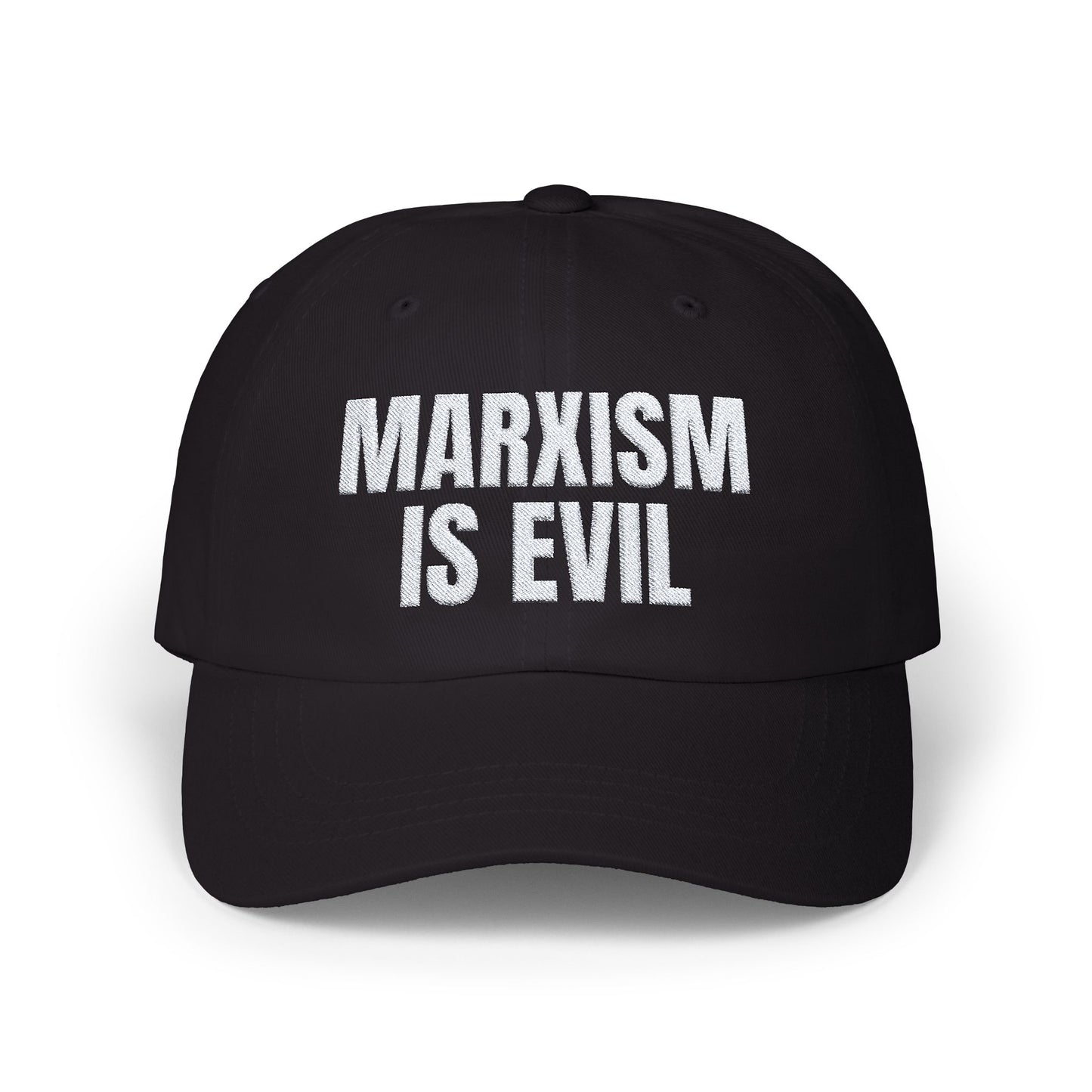 Marxism Is Evil (White) Classic Dad Cap