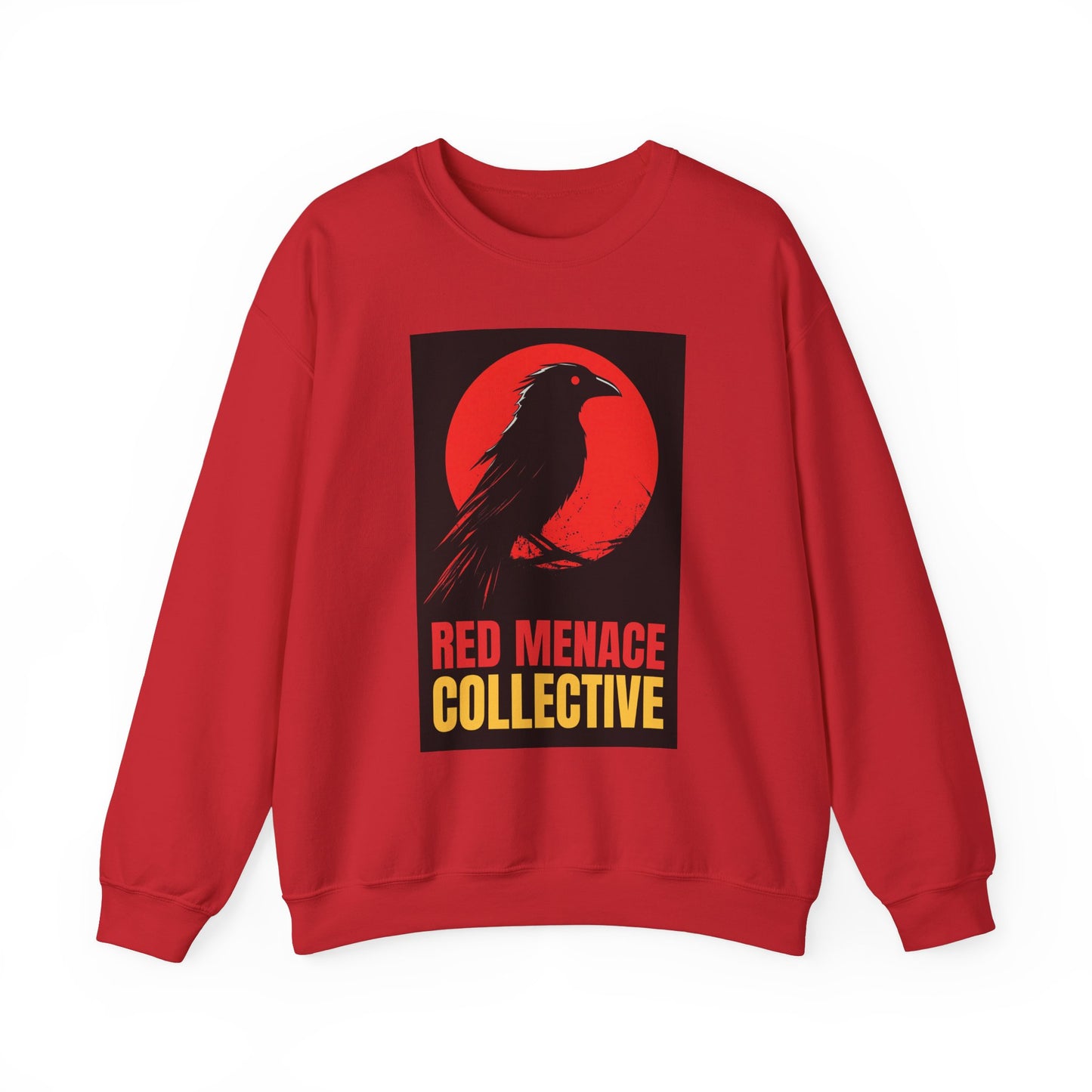 Red Menace Collective - Crow Unisex Heavy Blend™ Crewneck Sweatshirt