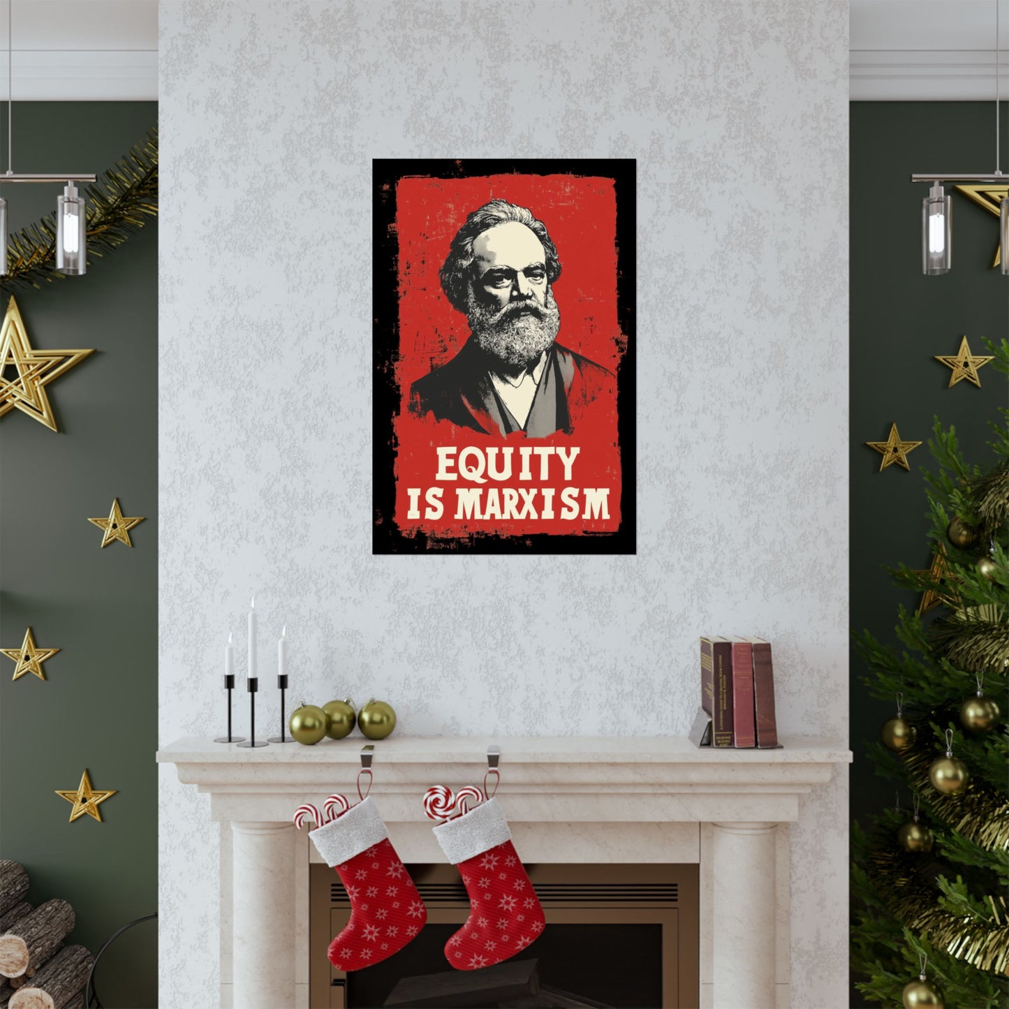 Equity Is Marxism Matte Vertical Posters