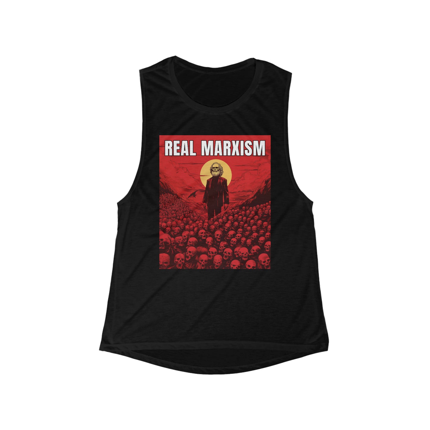 Real Marxism Women's Flowy Scoop Muscle Tank