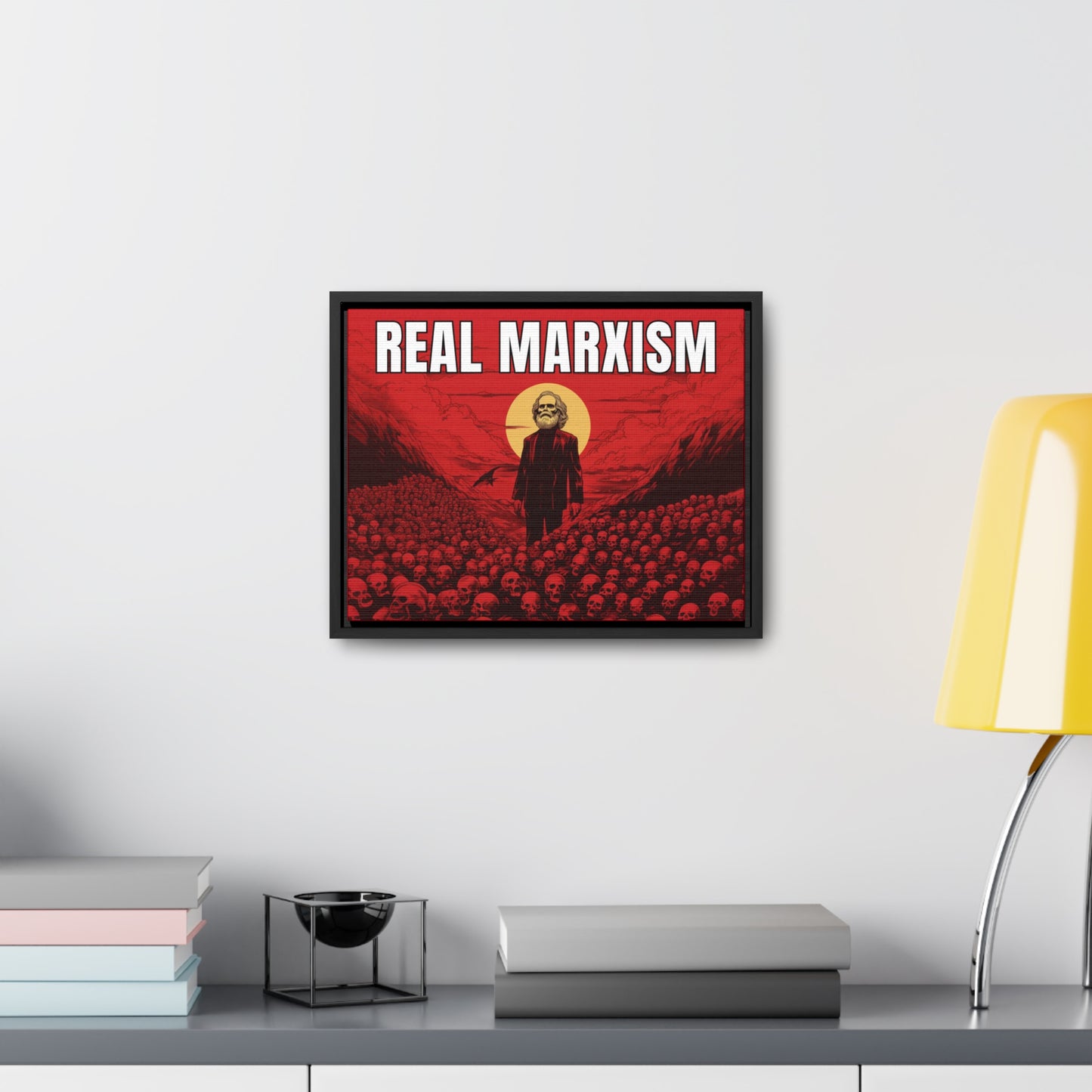 Real Marxism Gallery Canvas Wraps, Horizontal Frame