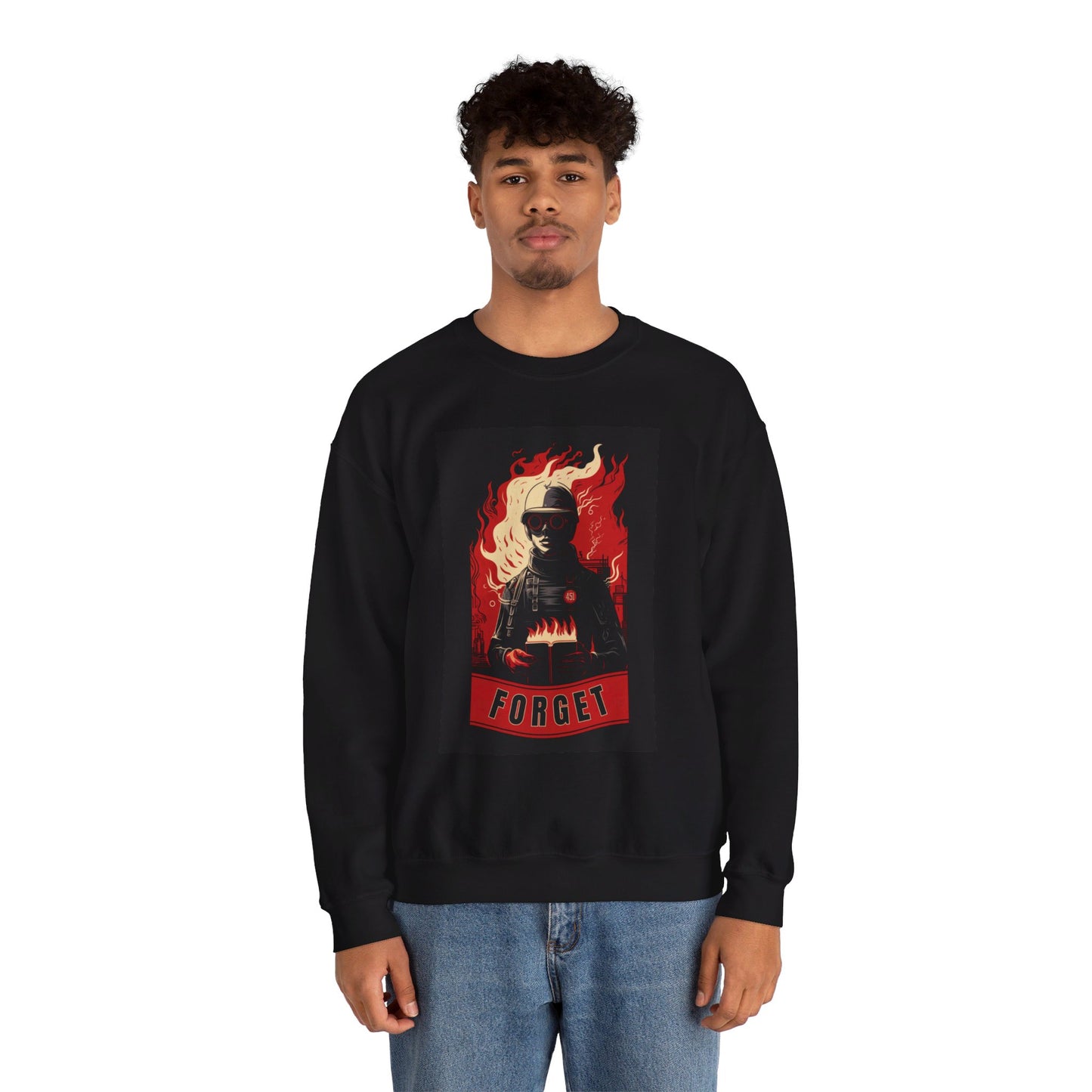 Fahrenheit 451 Unisex Heavy Blend™ Crewneck Sweatshirt