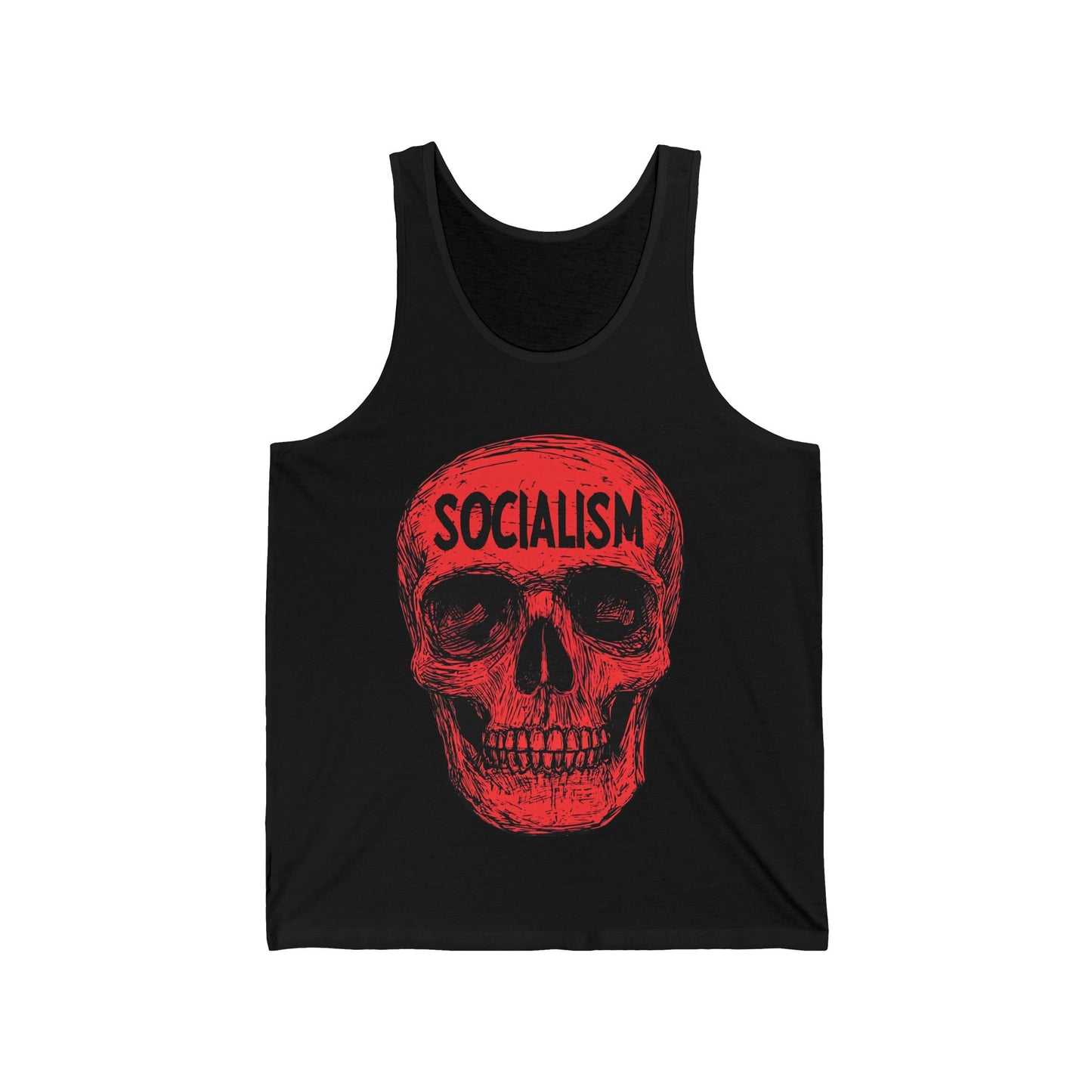 Socialism Means Death Unisex Jersey Tank