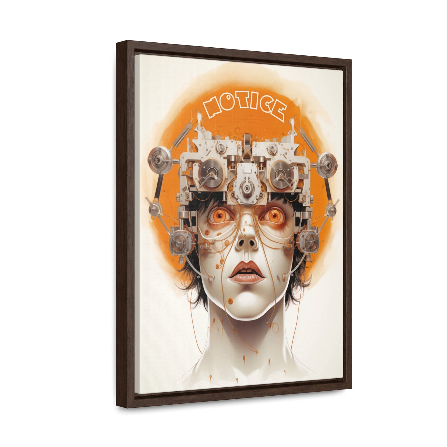 A Clockwork Orange Gallery Canvas Wraps, Vertical Frame