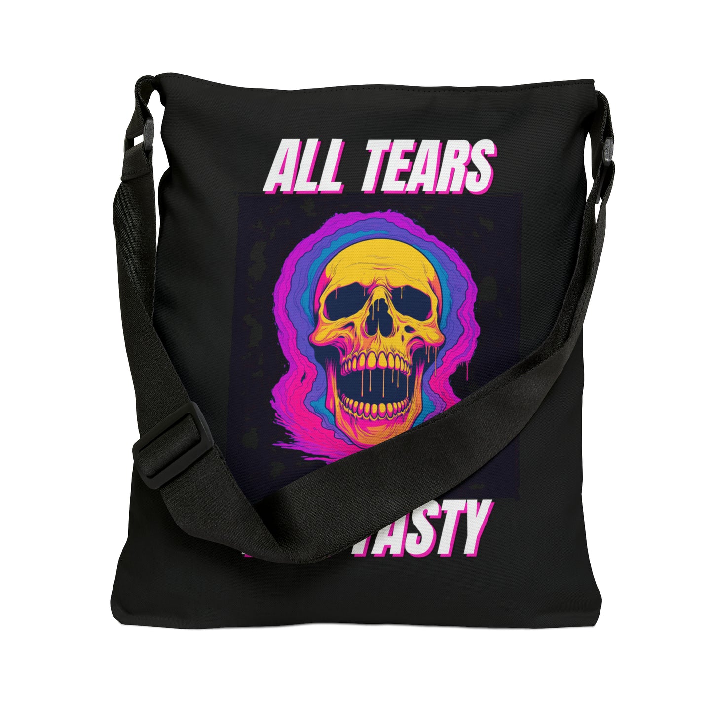 All Tears Are Tasty Adjustable Tote Bag (AOP)