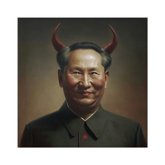 Portrait of The Great Leader Matte Paper Poster