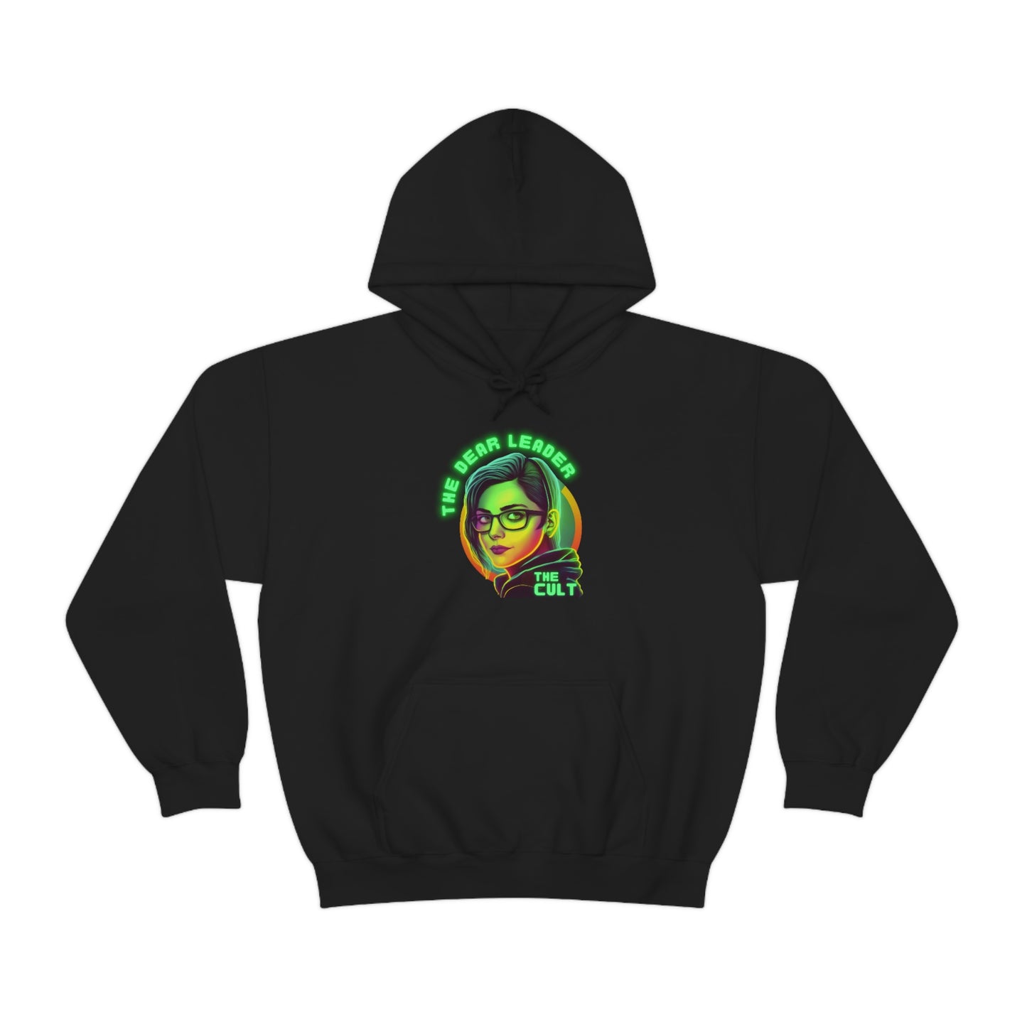 The Dear Leader Cult Unisex Heavy Blend™ Hooded Sweatshirt