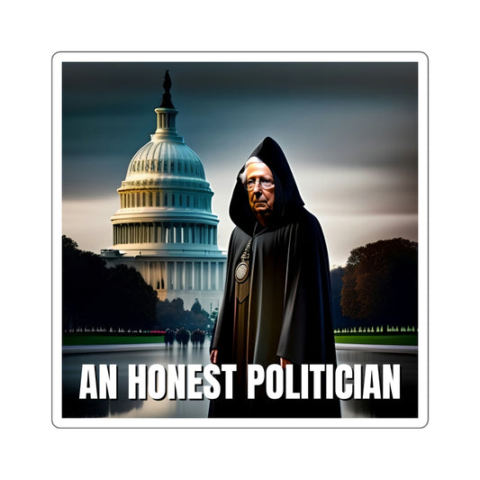 An Honest Politician Square Stickers