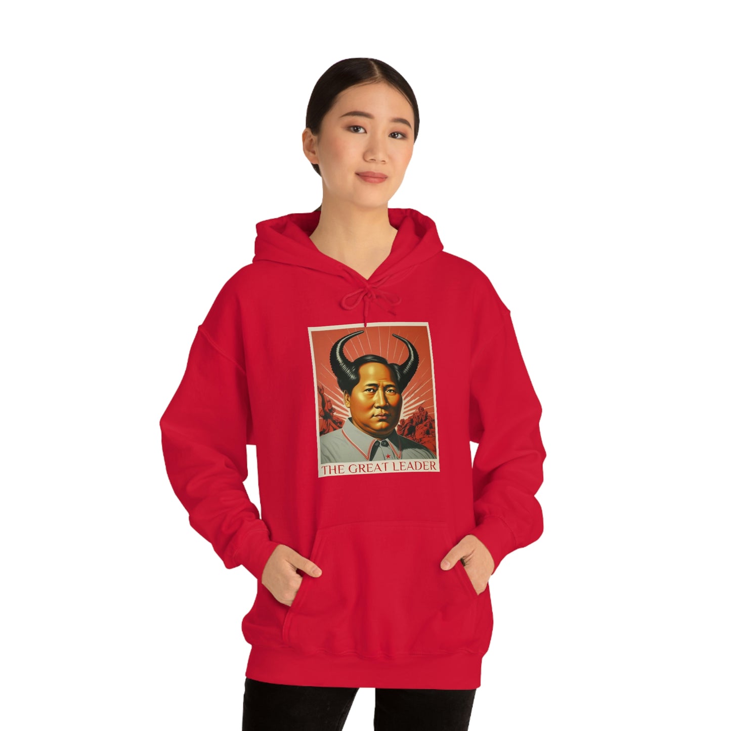 The Great Leader Unisex Heavy Blend™ Hooded Sweatshirt