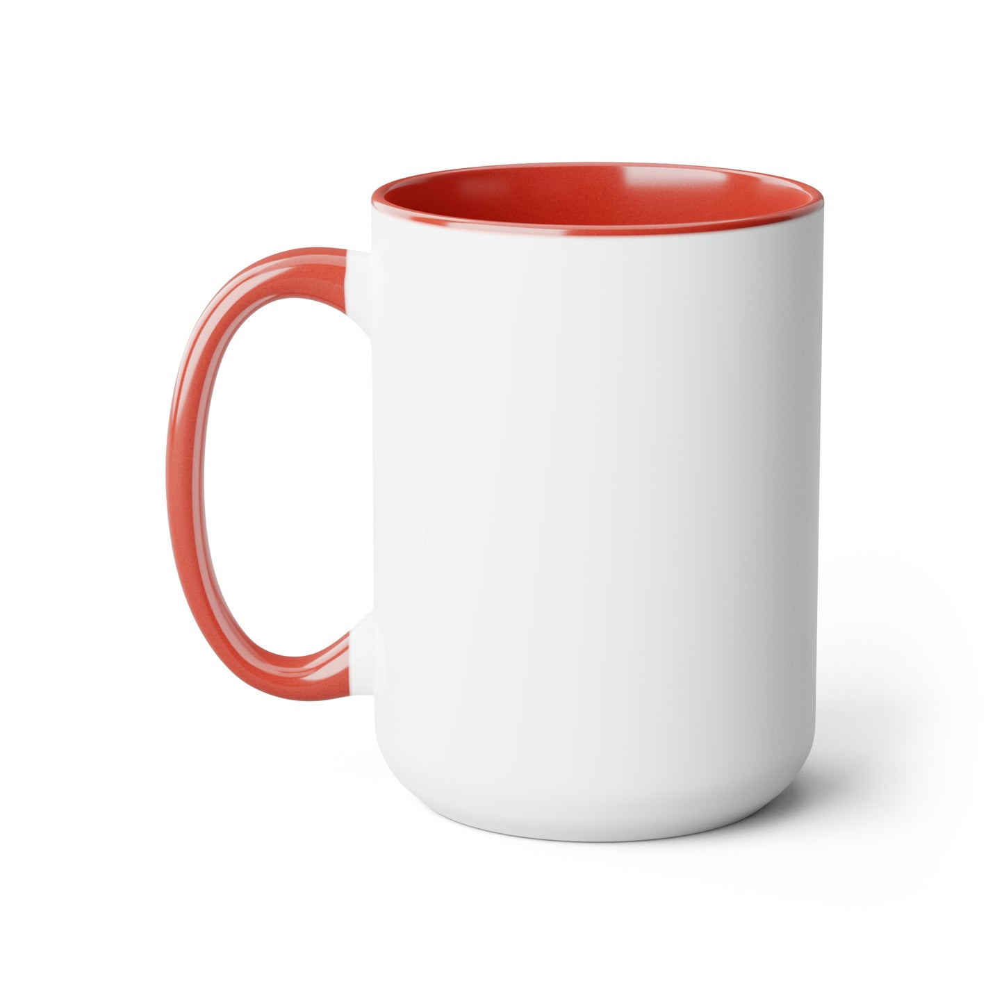 There Goes Our Hero Two-Tone Coffee Mugs, 15oz