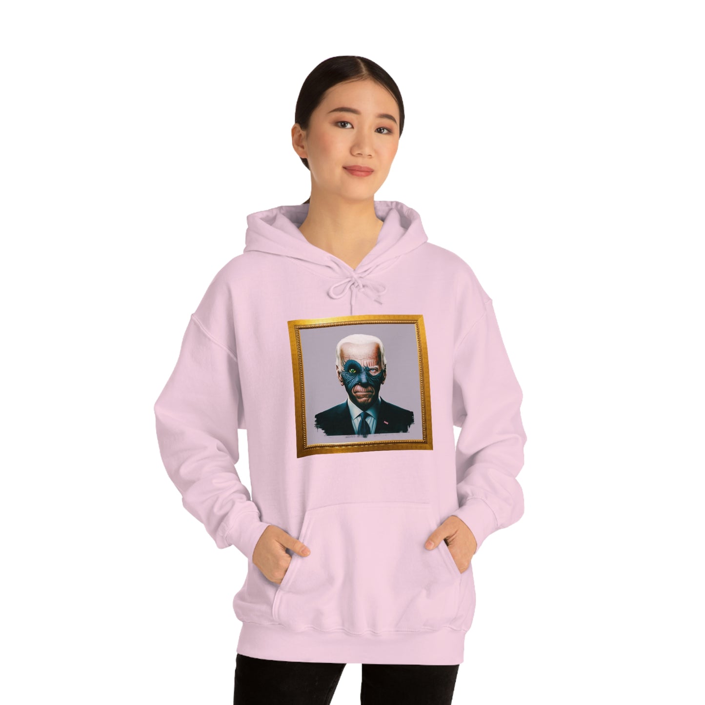 Joe Biden's Presidential Portrait Unisex Heavy Blend™ Hooded Sweatshirt